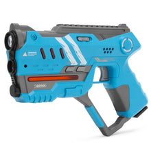 Load image into Gallery viewer, Set of 2 Blaster Laser Tag Toys w/ Vests - Red/Blue
