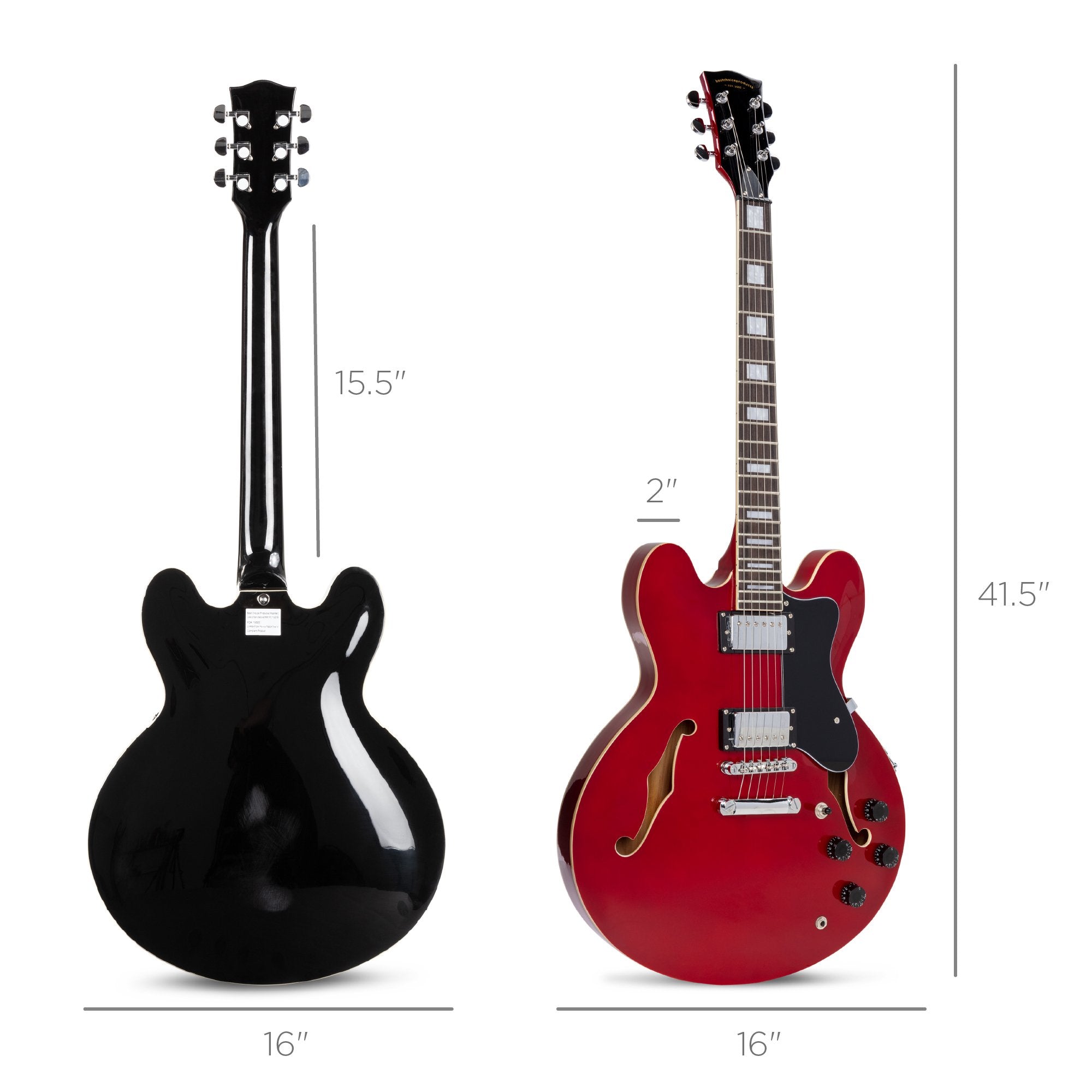 Best choice semi hollow guitar sales